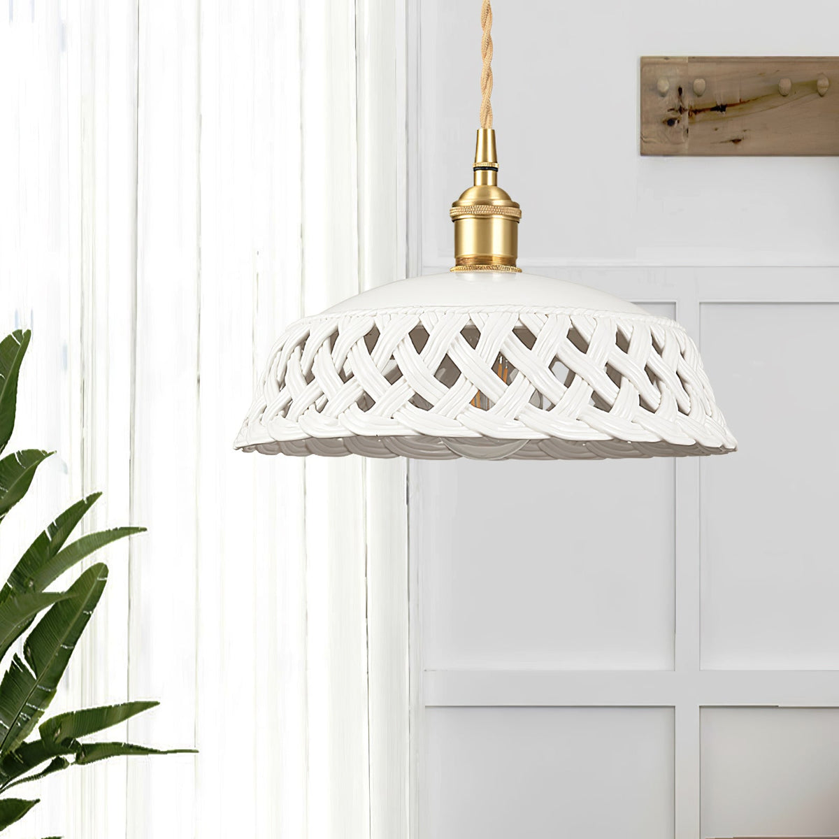 Eliielle keramische Cozy hanglamp