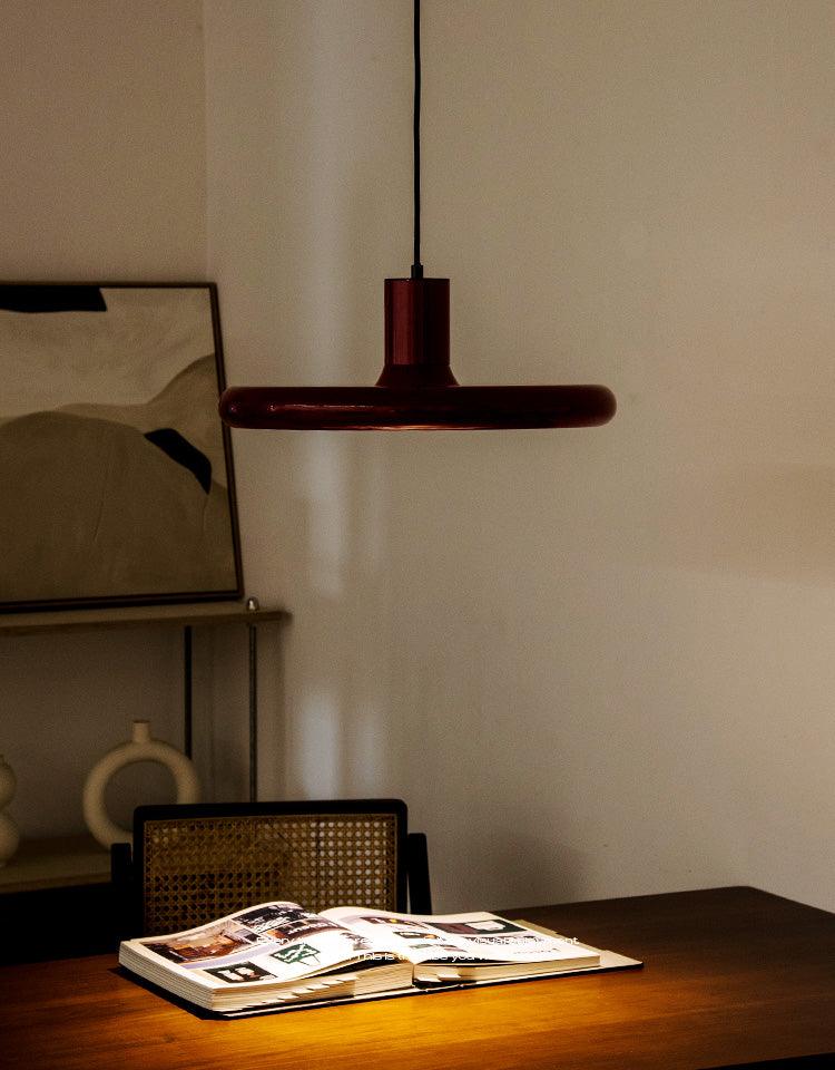 Seloz hanglamp aluminium cilinder schijf industrieel