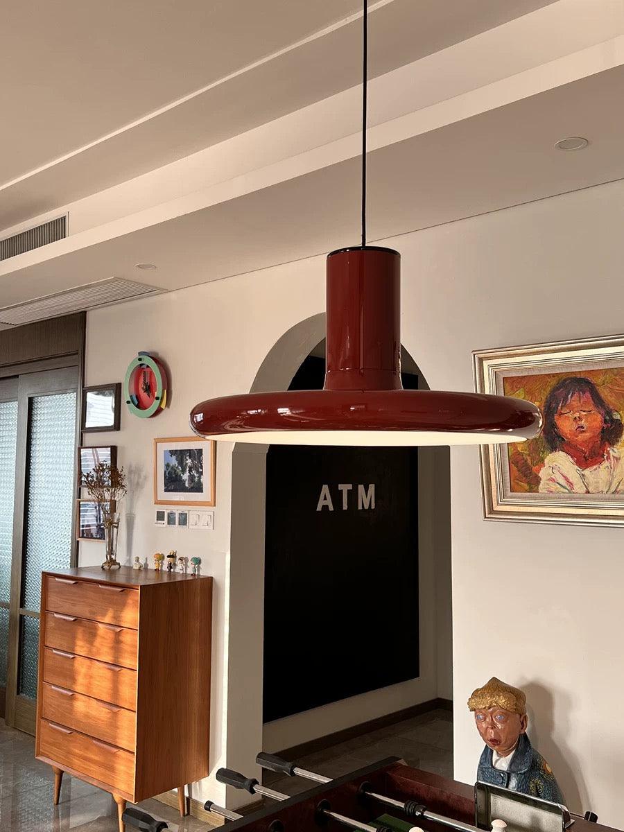 Seloz hanglamp aluminium cilinder schijf industrieel