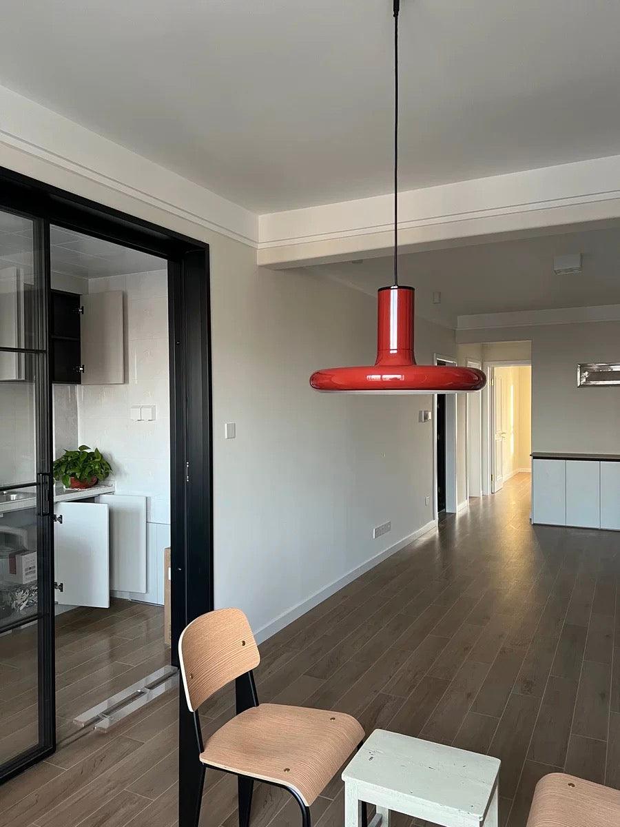 Seloz hanglamp aluminium cilinder schijf industrieel
