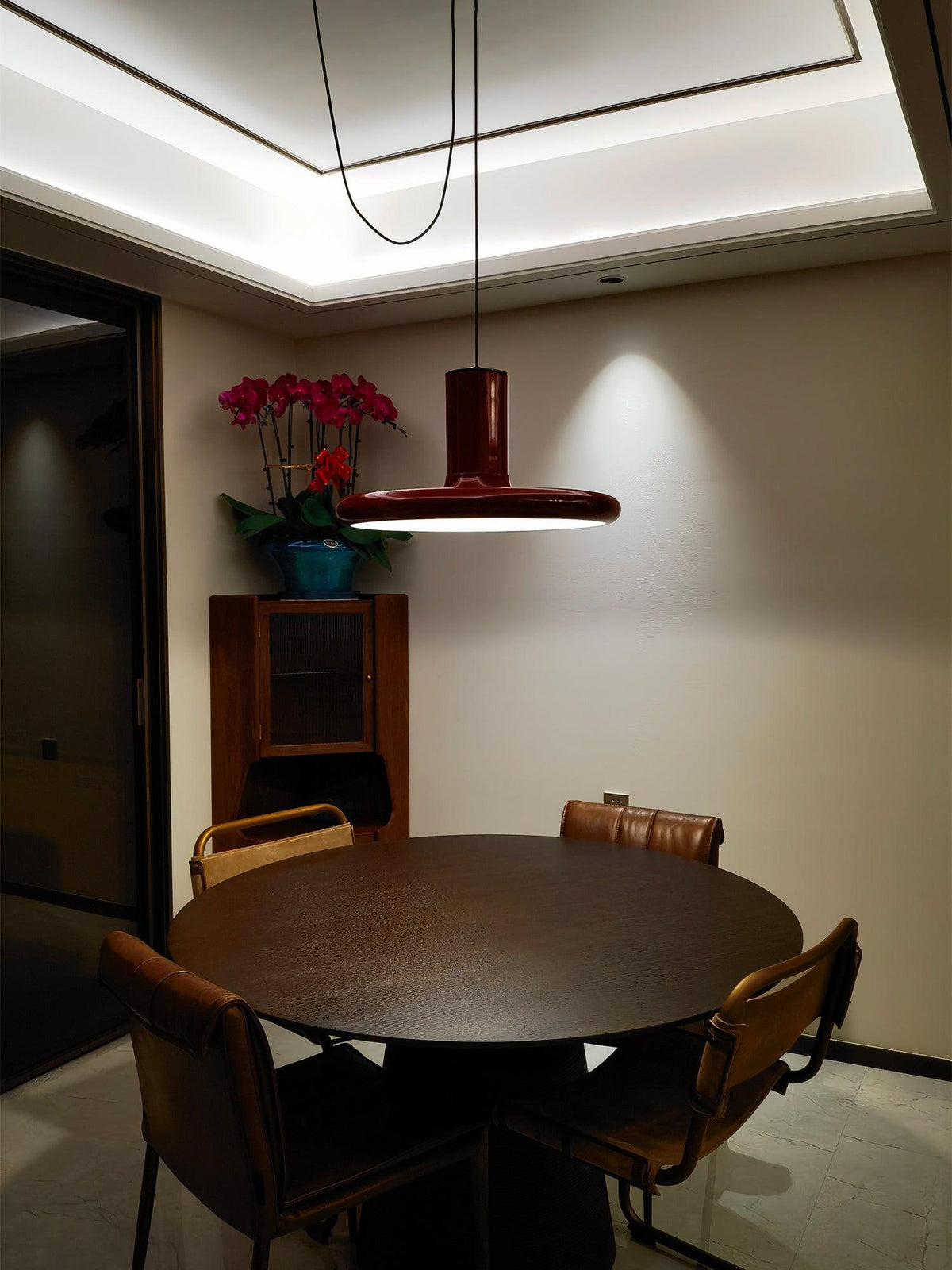 Seloz hanglamp aluminium cilinder schijf industrieel