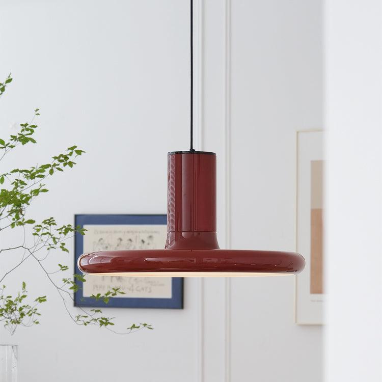 Seloz hanglamp aluminium cilinder schijf industrieel