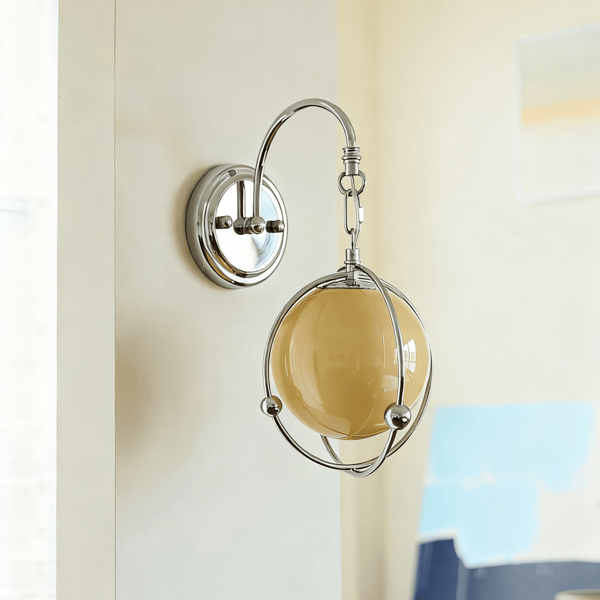 Veliselia Orb Cage wandlamp