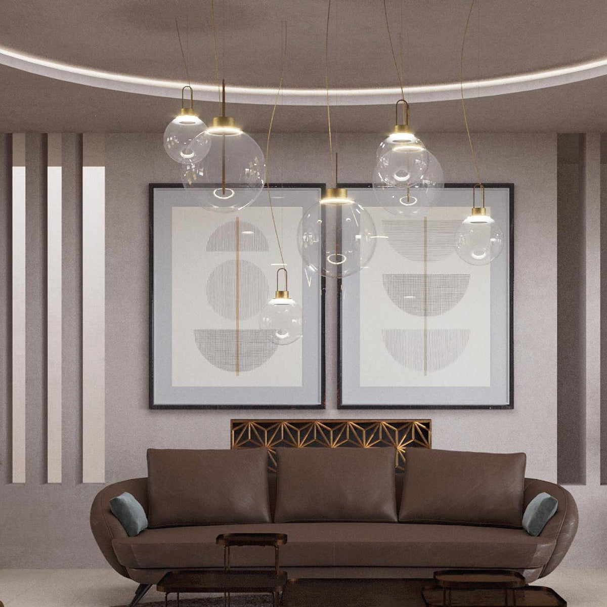 Veloenne Chic Orb hanglamp