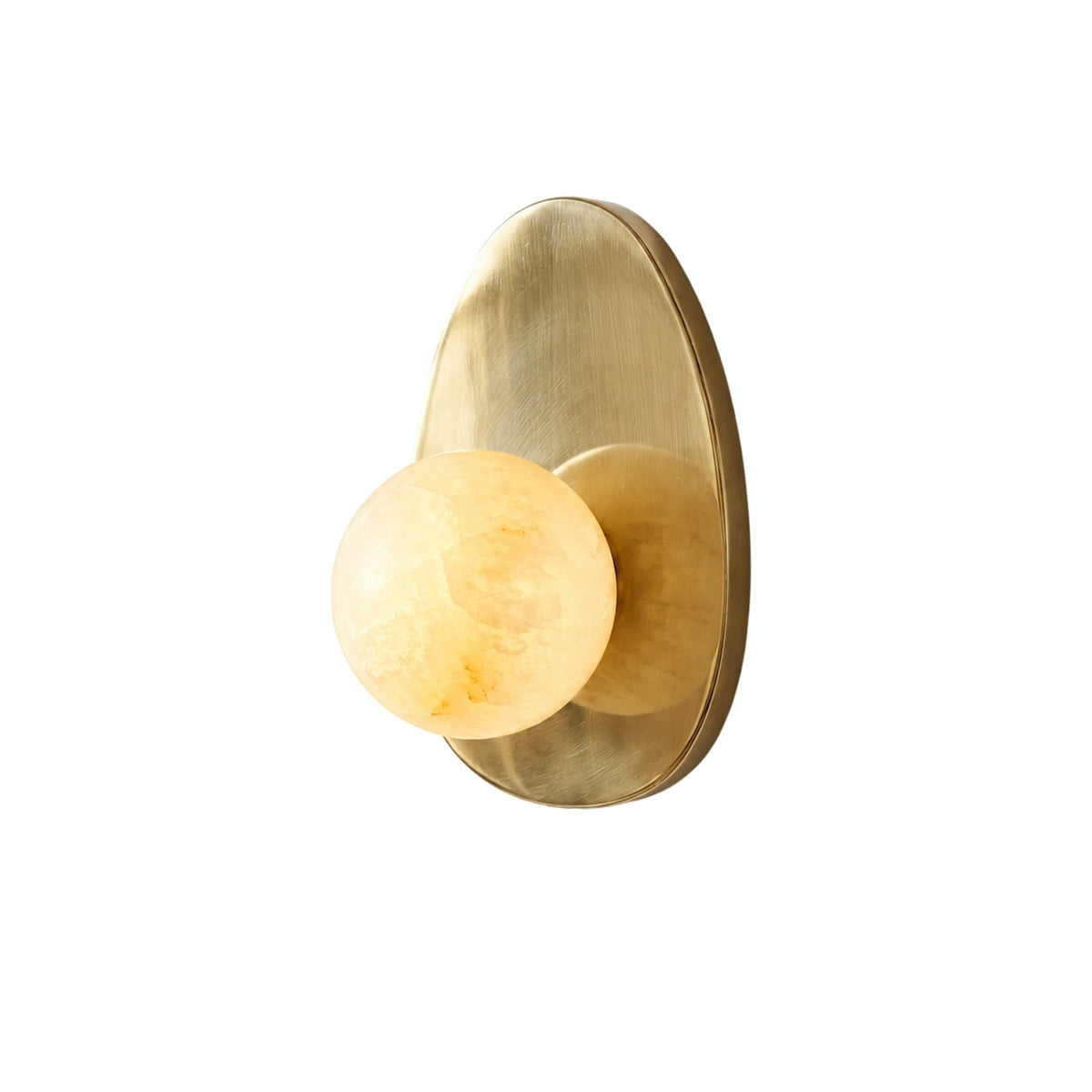 Orlisse wandlamp van albast