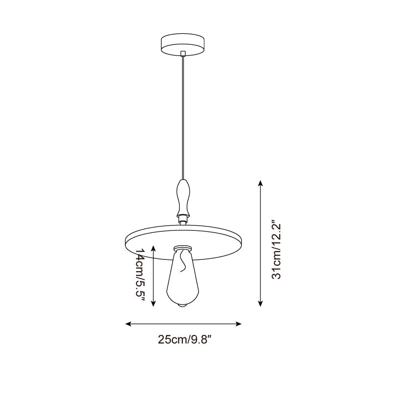 Norerelia Orbit hanglamp travertin