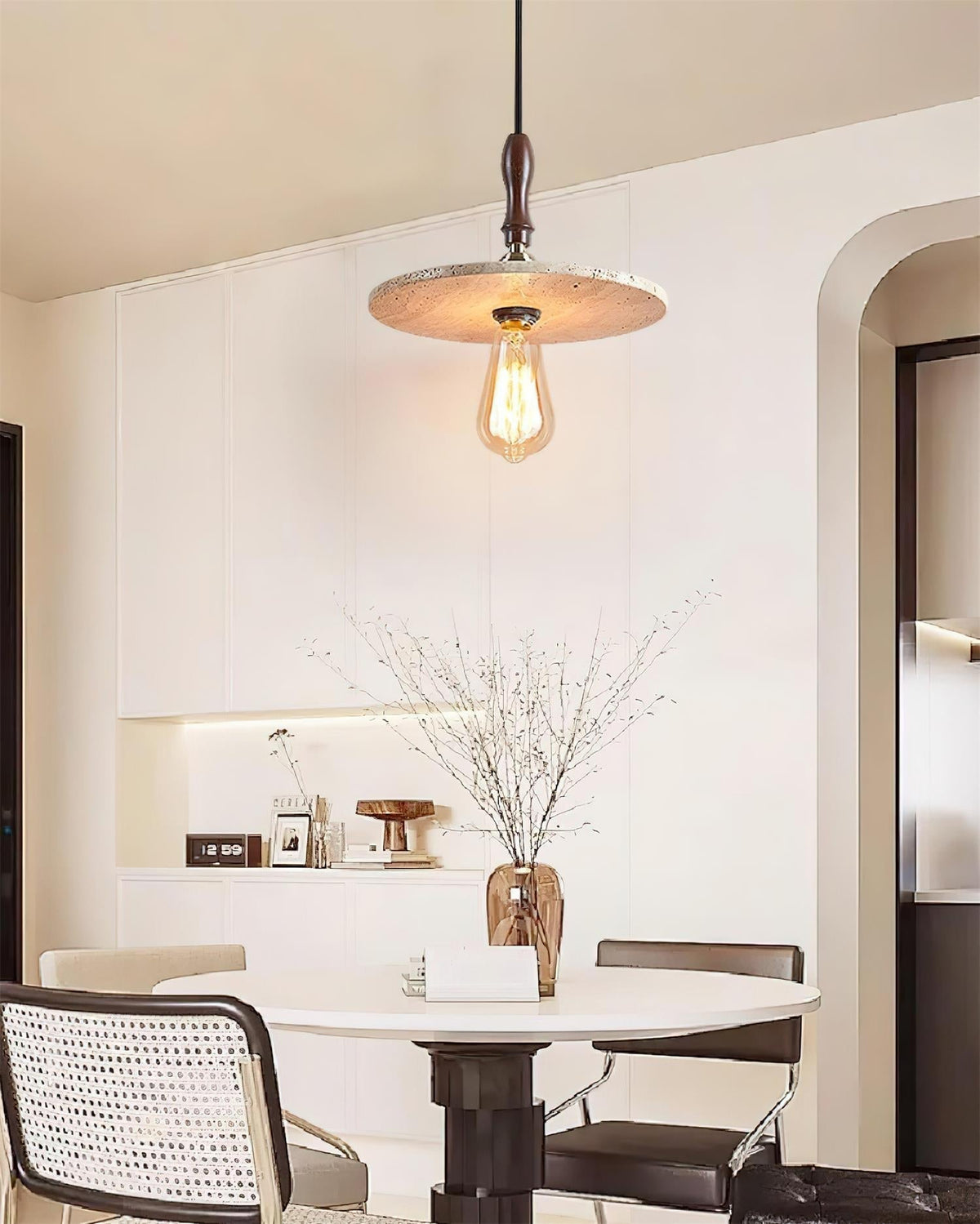 Norerelia Orbit hanglamp travertin