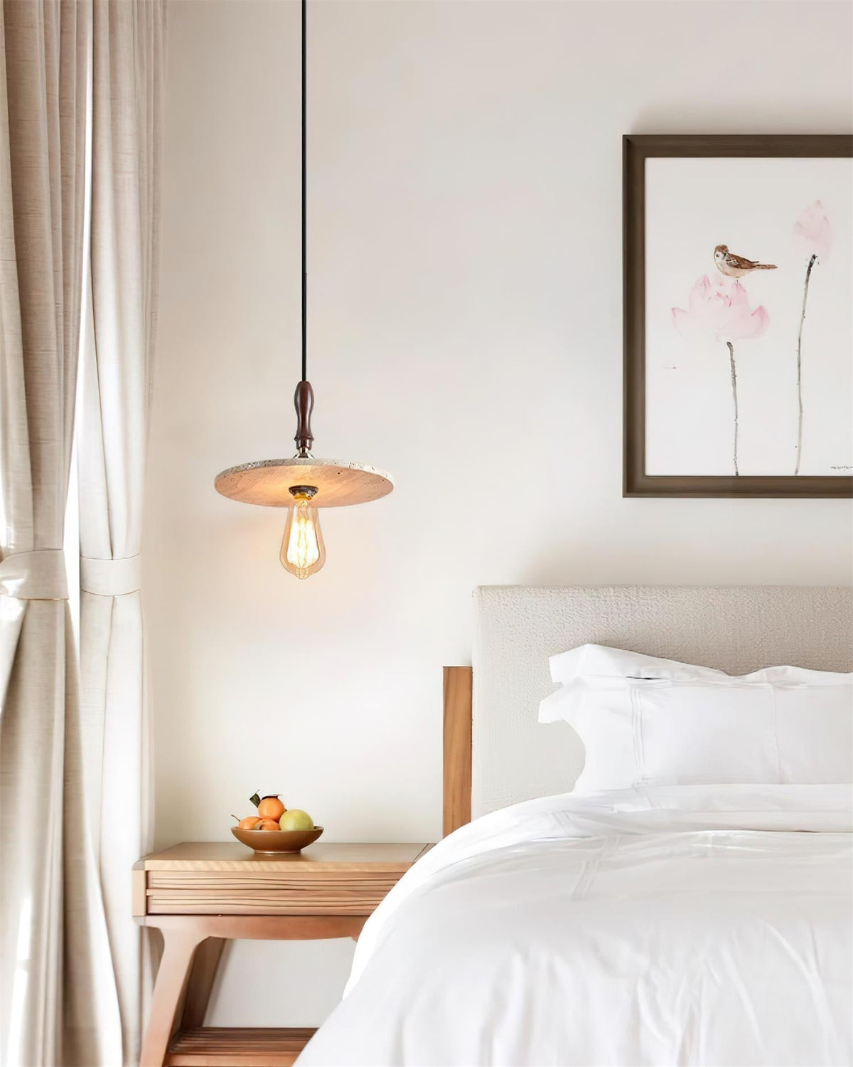 Norerelia Orbit hanglamp travertin