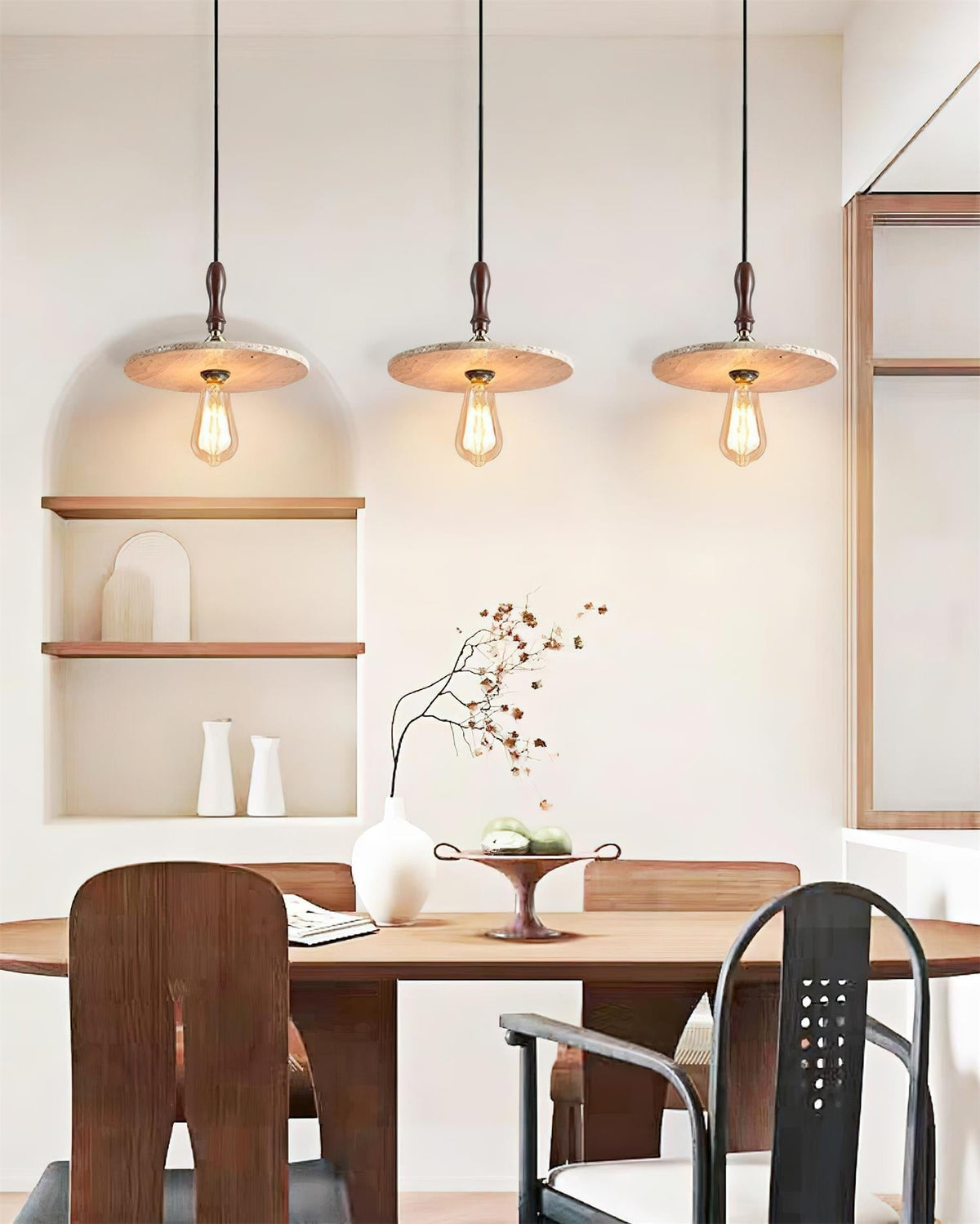 Norerelia Orbit hanglamp travertin