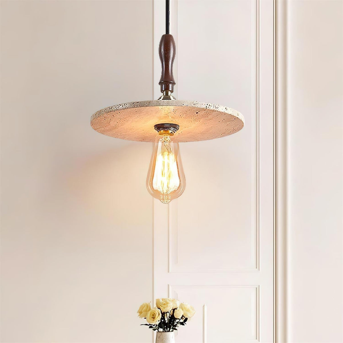 Norerelia Orbit hanglamp travertin