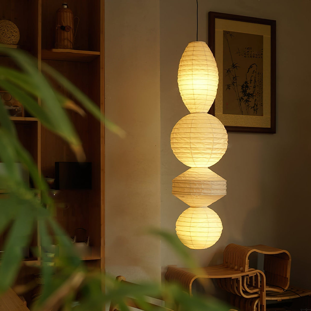 Elthayra Natuurlijke Serie hanglamp van Bamboe