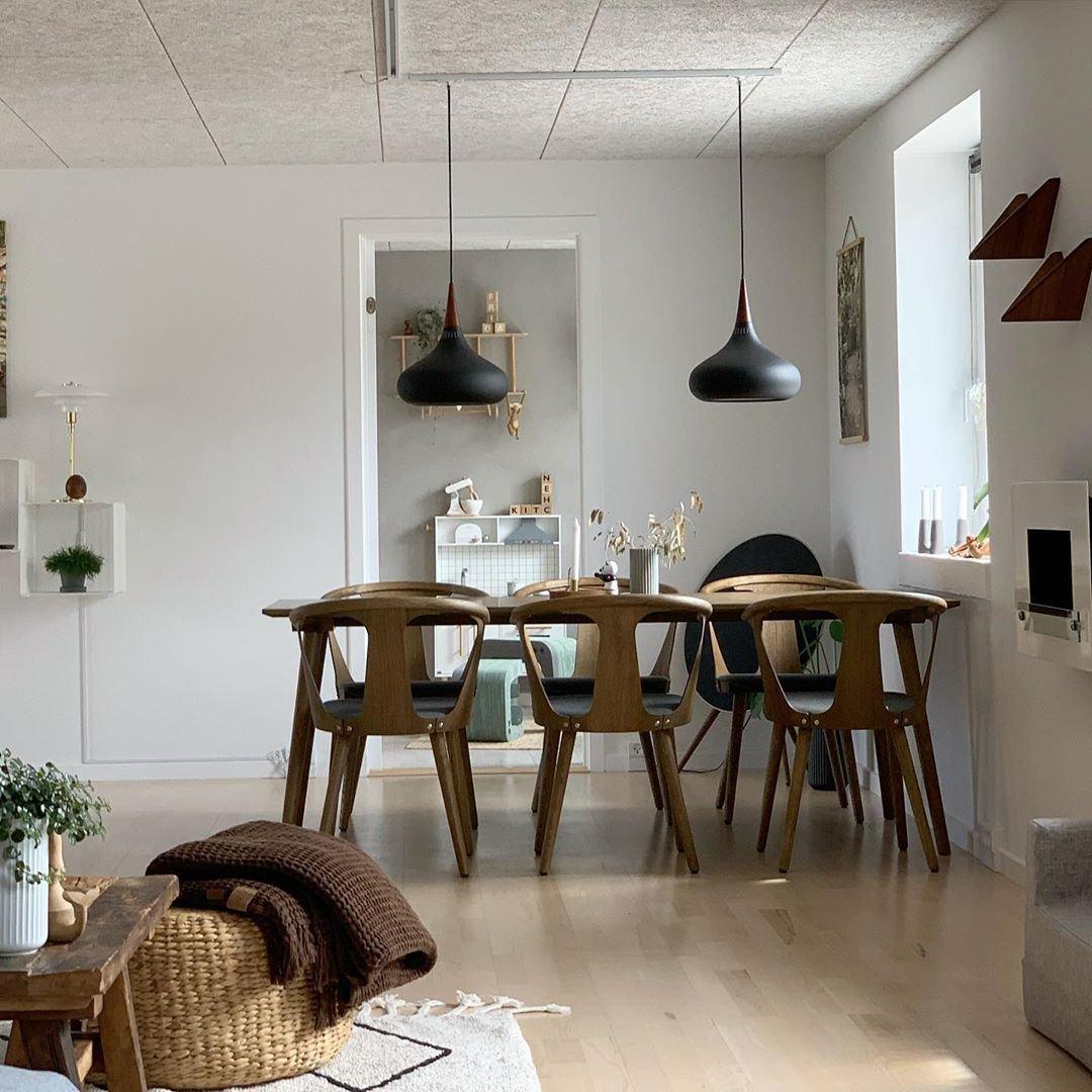 Aelorn Aluminium- en houten industriële hanglamp