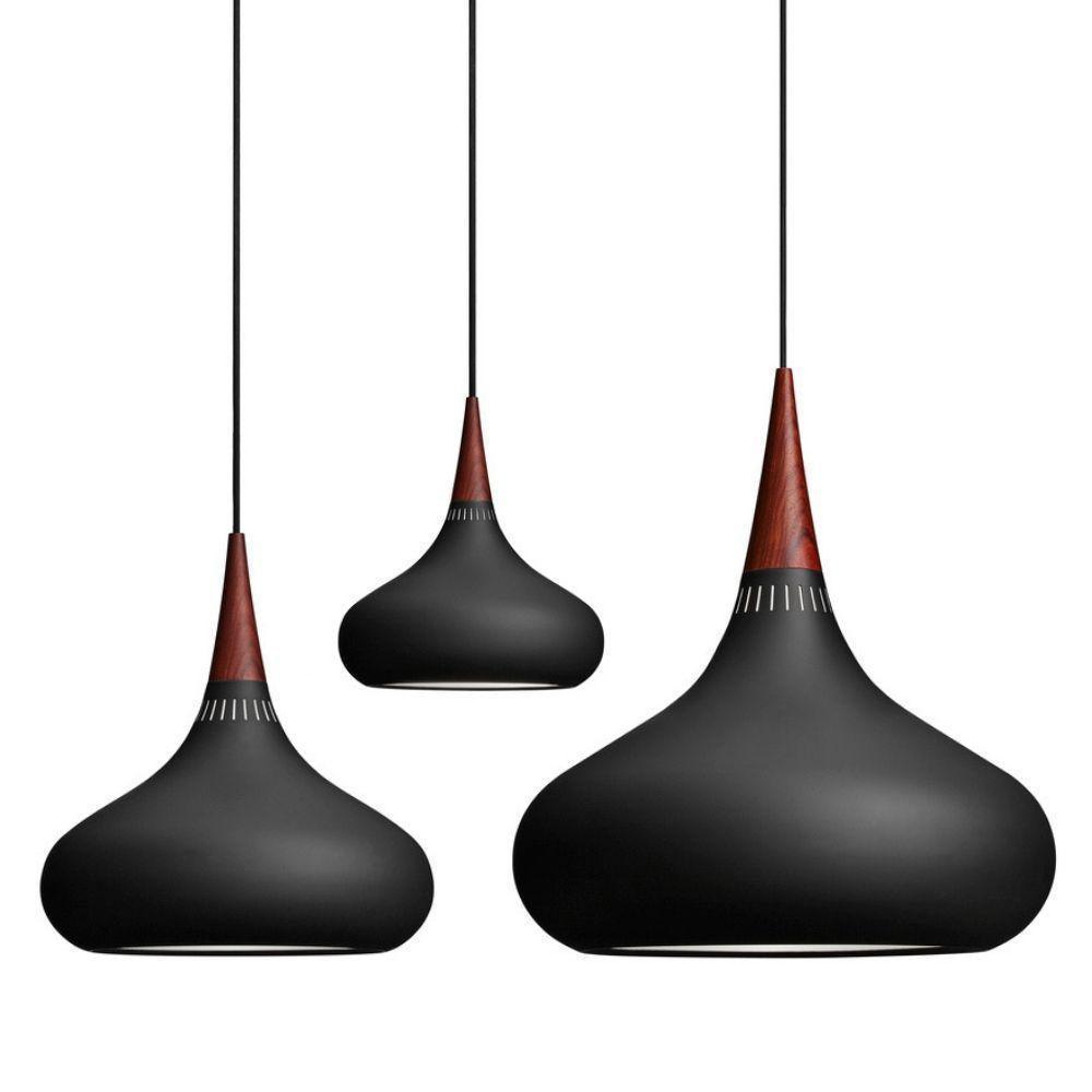 Aelorn Aluminium- en houten industriële hanglamp