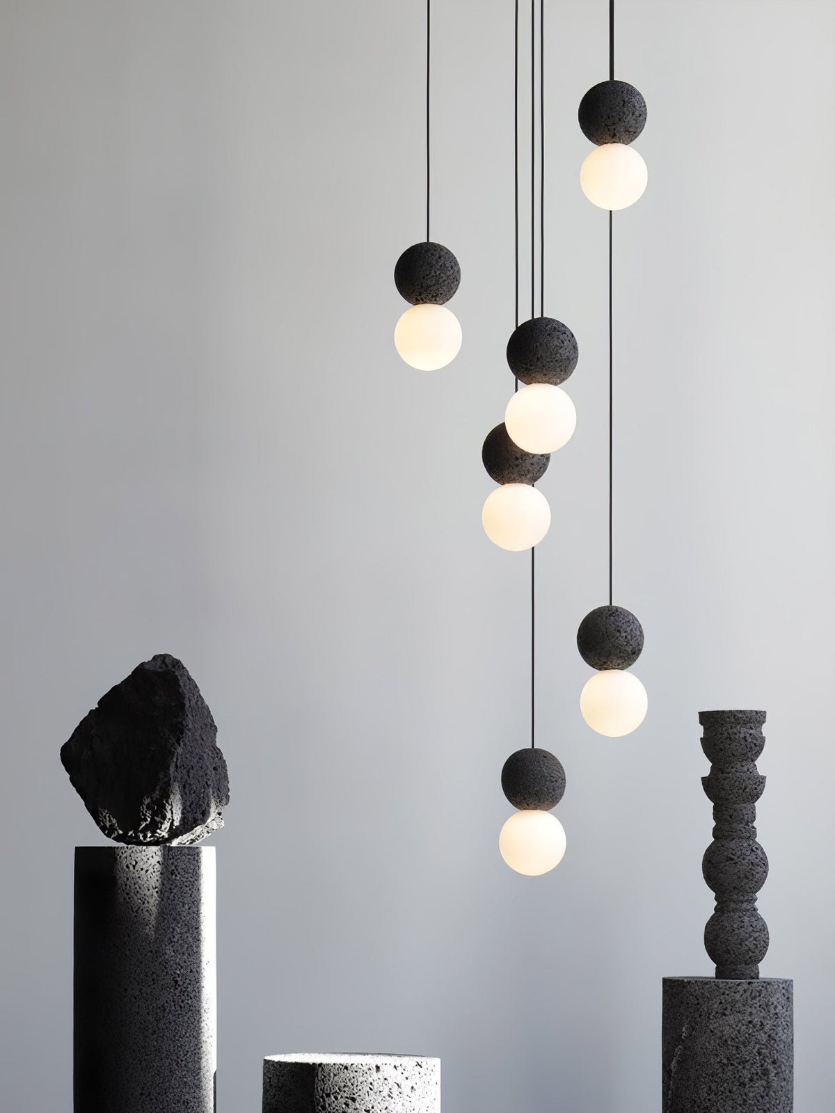 Joss Cement minimalistisch hanglamp