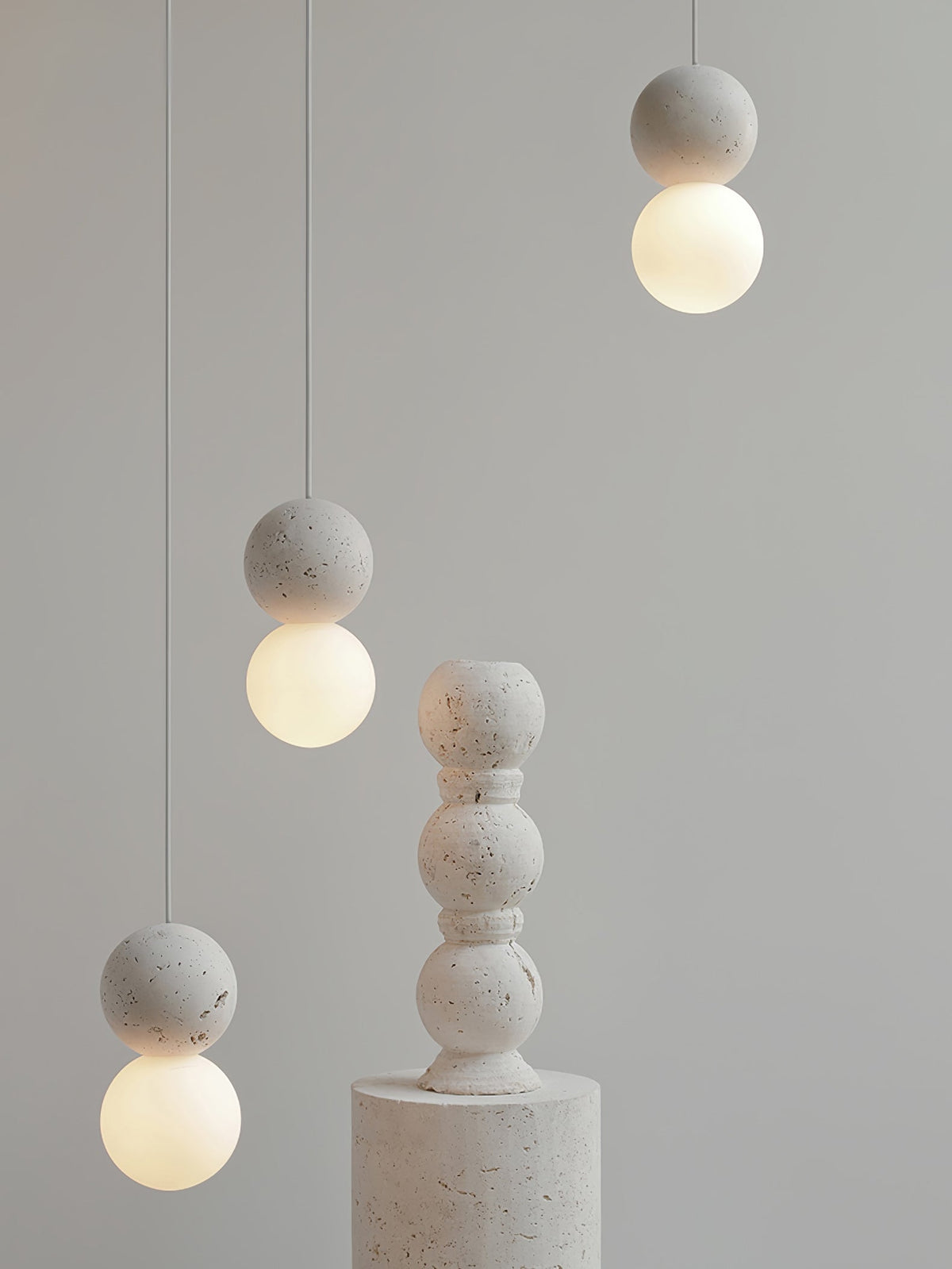 Joss Cement minimalistisch hanglamp