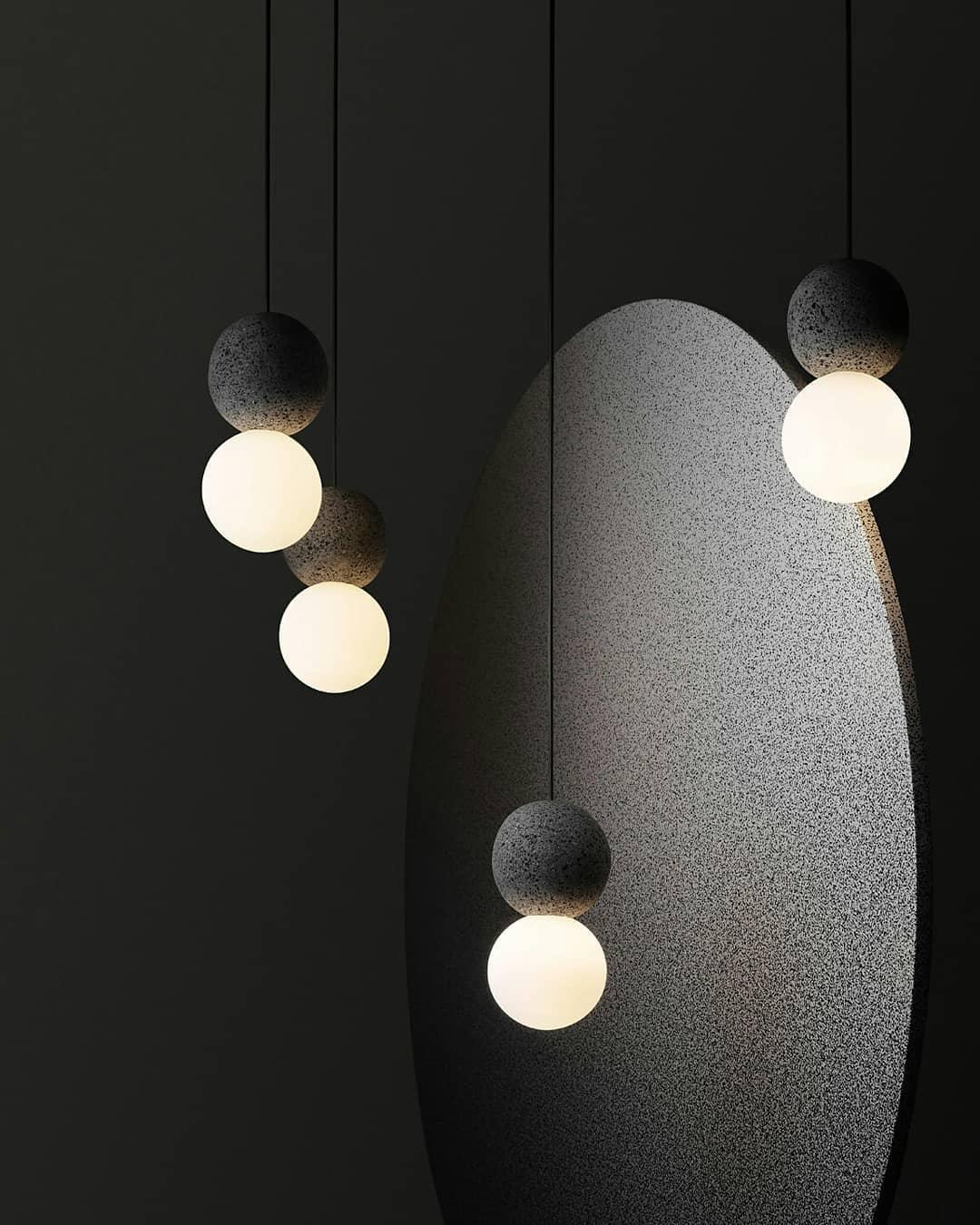 Joss Cement minimalistisch hanglamp