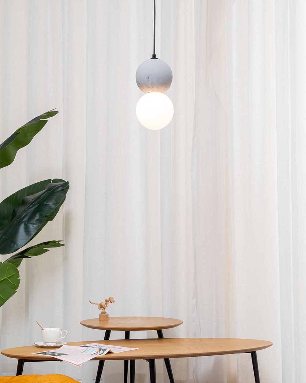 Joss Cement minimalistisch hanglamp