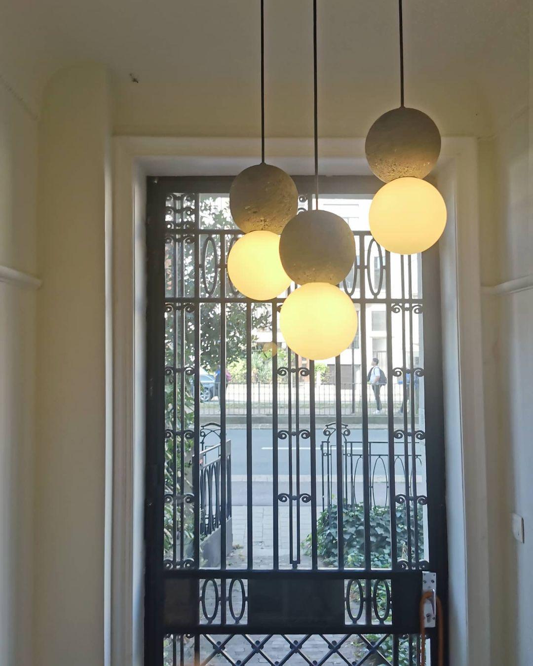 Joss Cement minimalistisch hanglamp