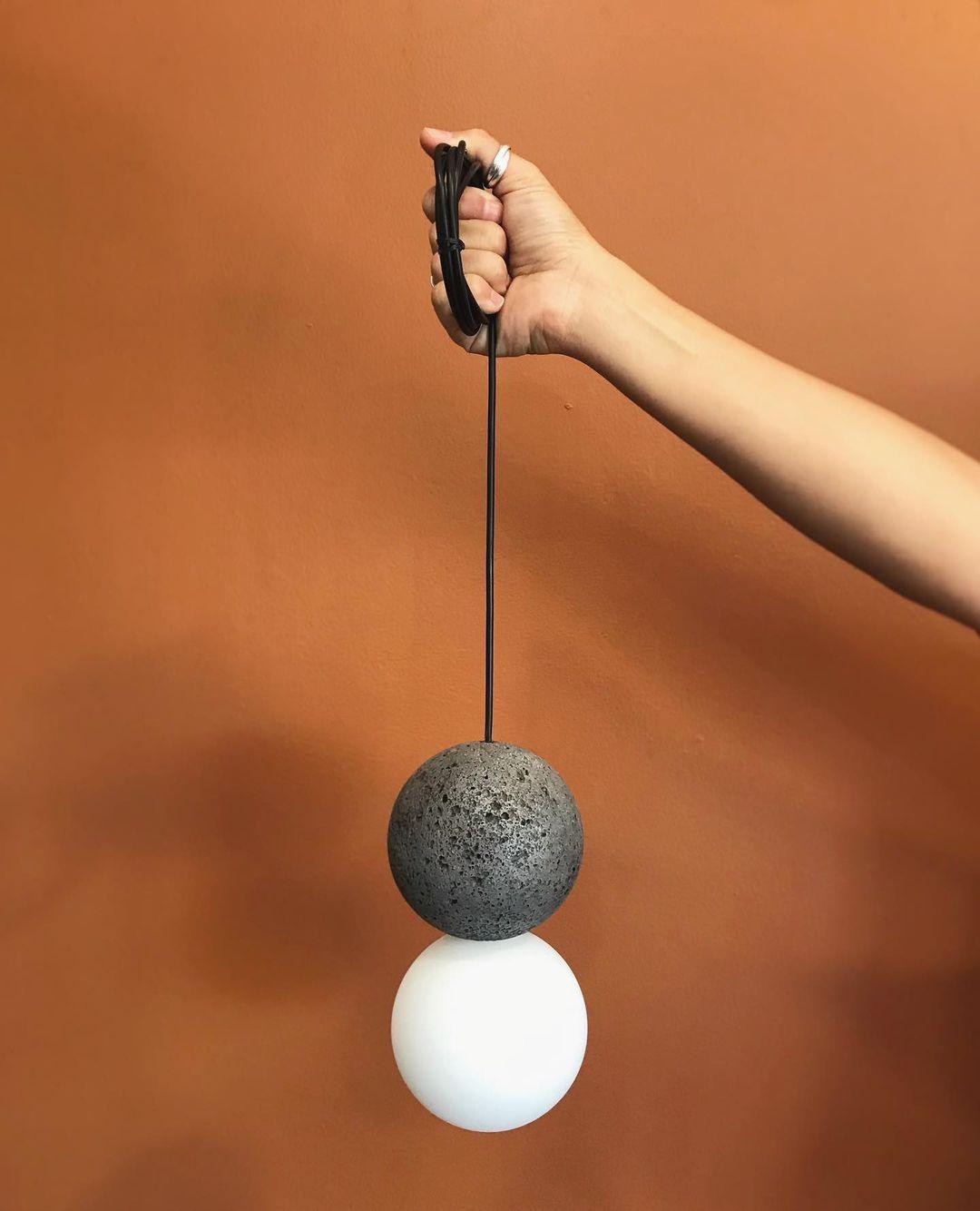 Joss Cement minimalistisch hanglamp