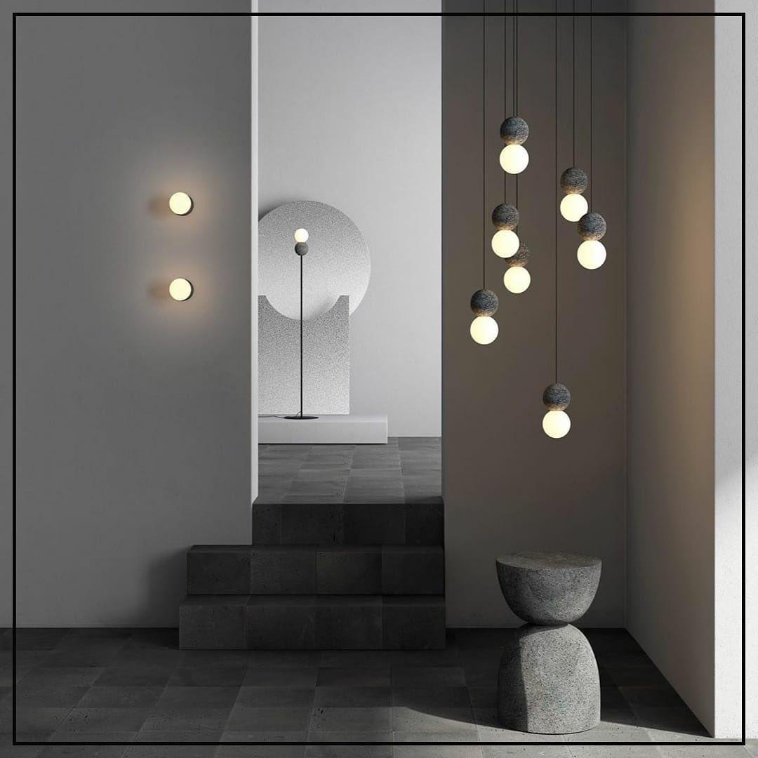 Joss Cement minimalistisch hanglamp
