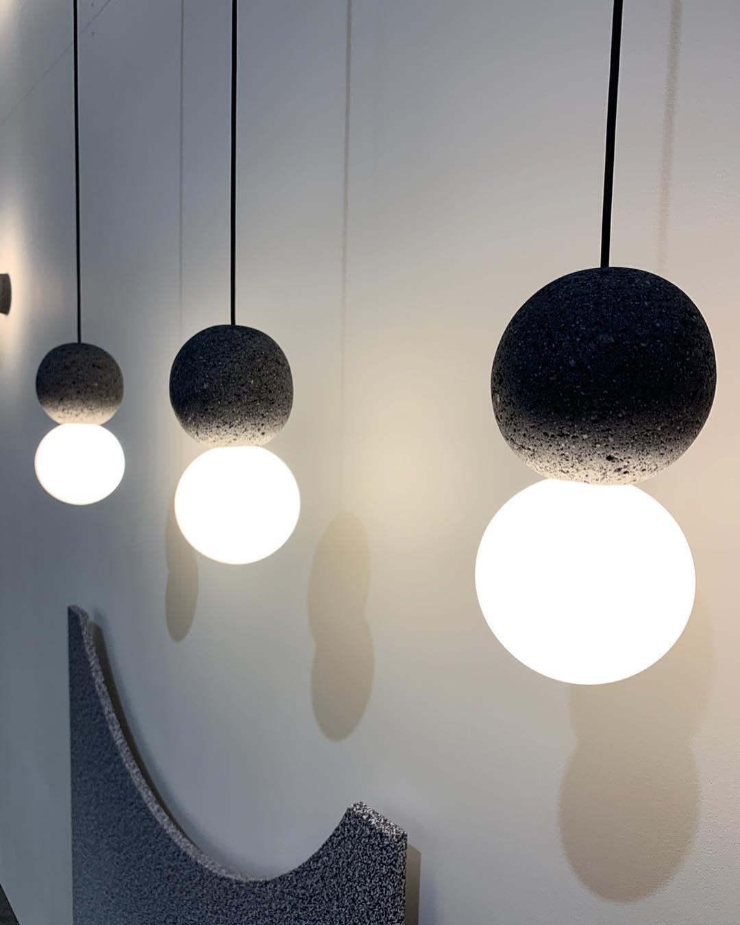 Joss Cement minimalistisch hanglamp