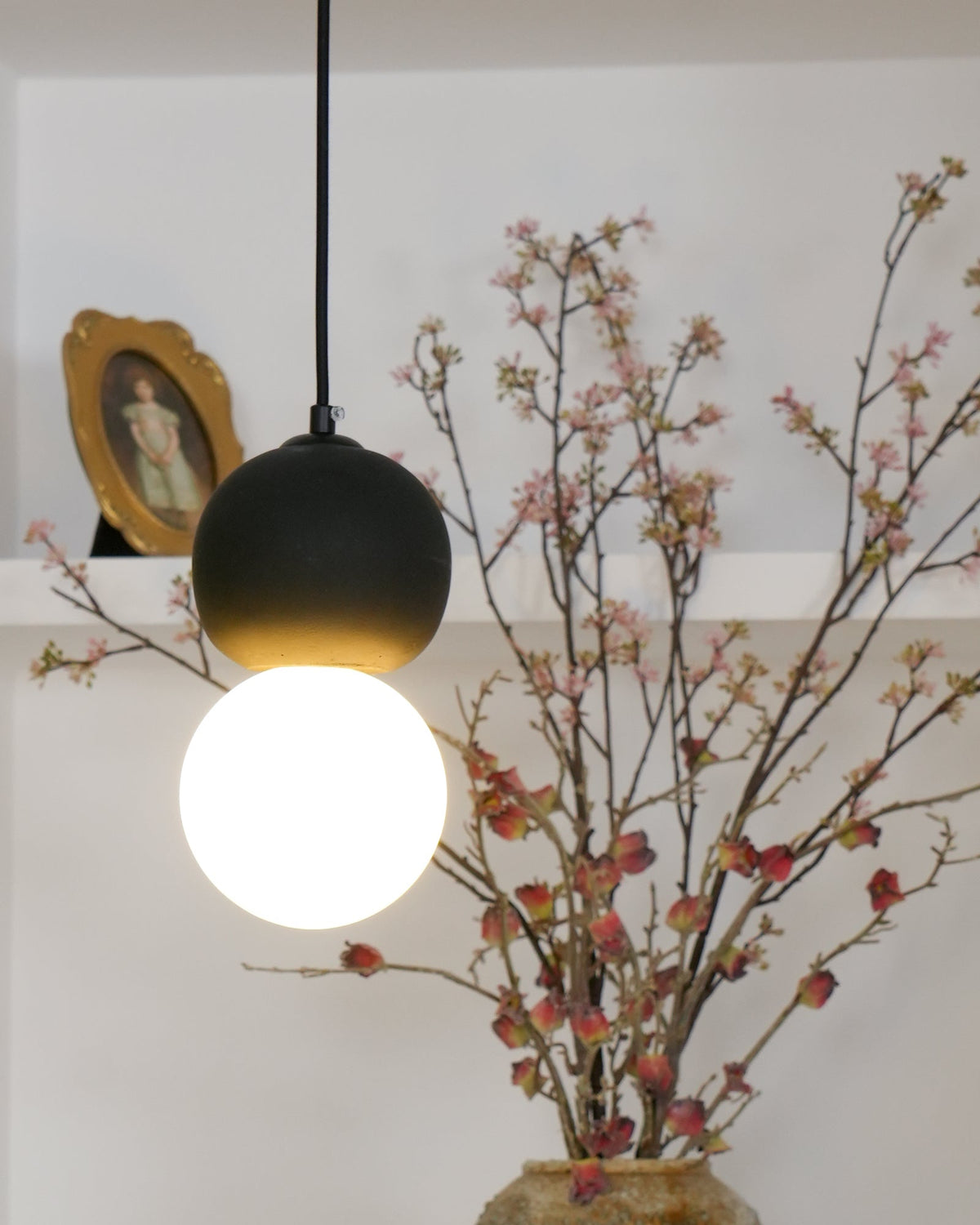 Joss Cement minimalistisch hanglamp