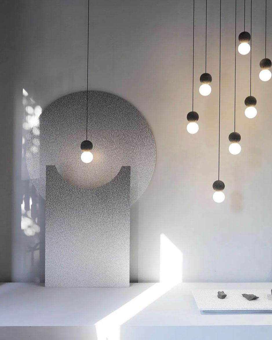 Joss Cement minimalistisch hanglamp