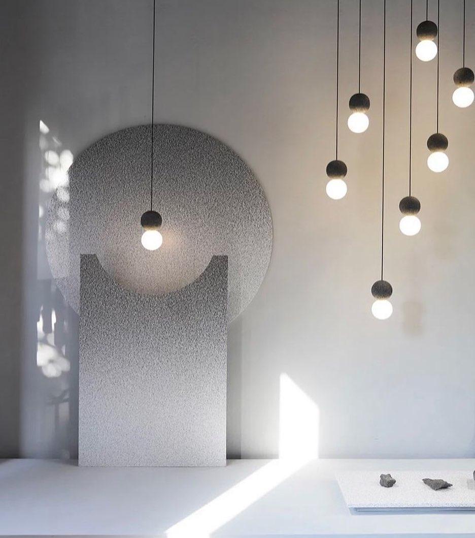 Joss Cement minimalistisch hanglamp