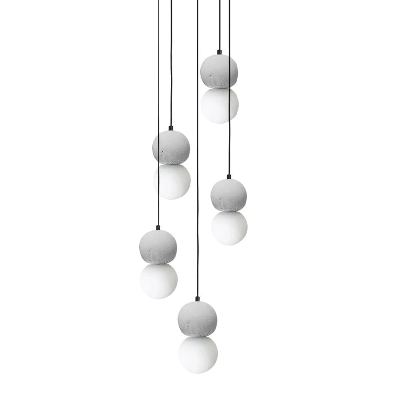 Joss Cement minimalistisch hanglamp
