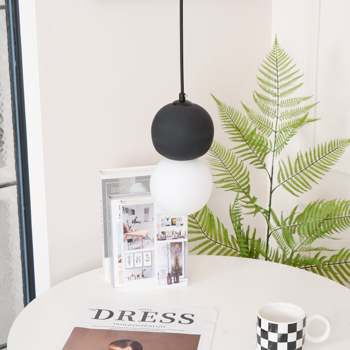 Joss Cement minimalistisch hanglamp