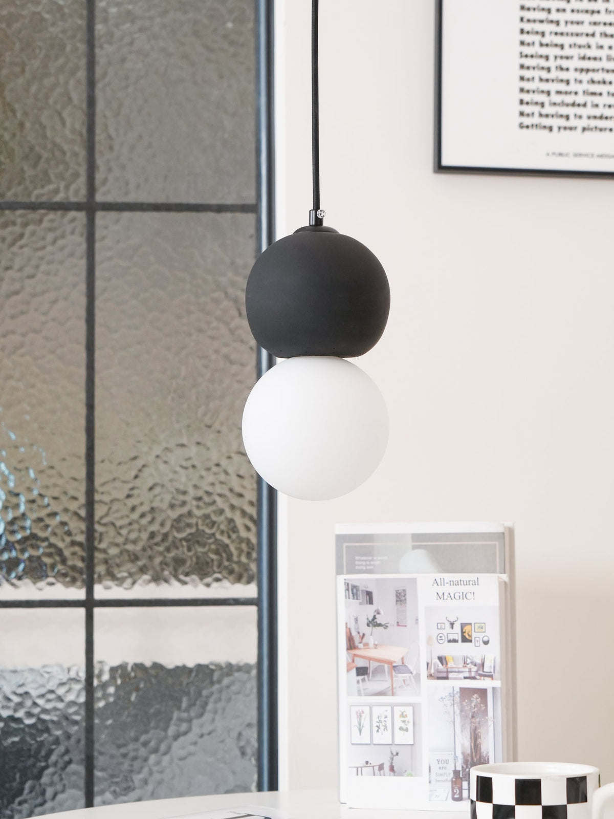 Joss Cement minimalistisch hanglamp