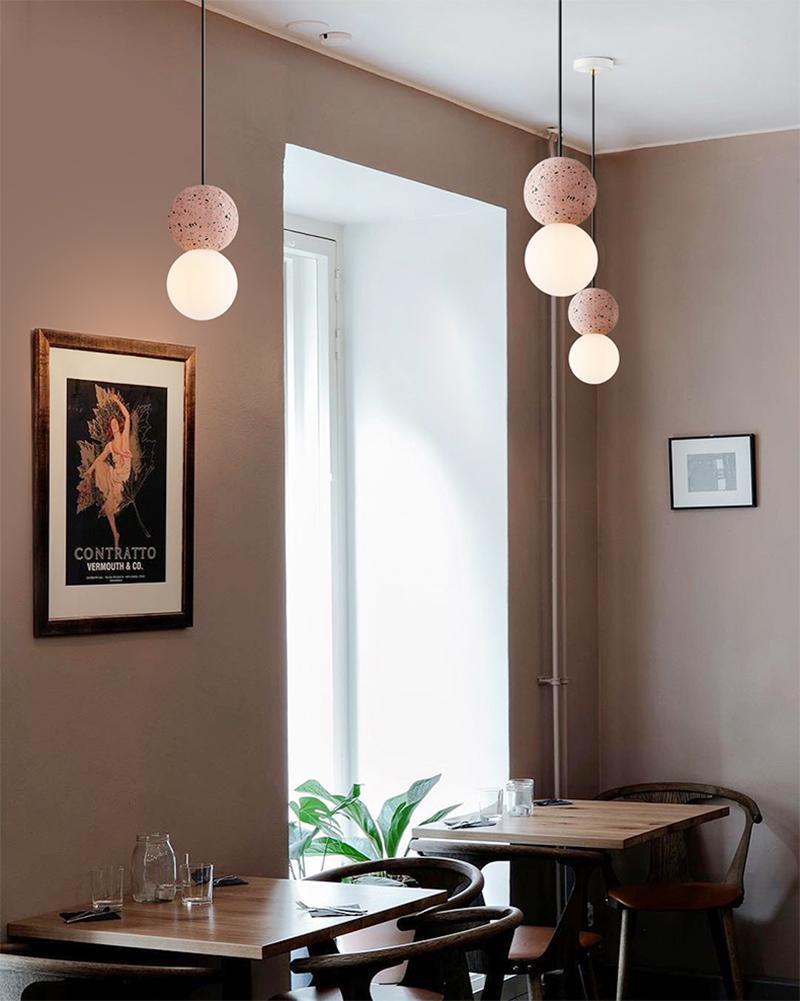 Joss Cement minimalistisch hanglamp