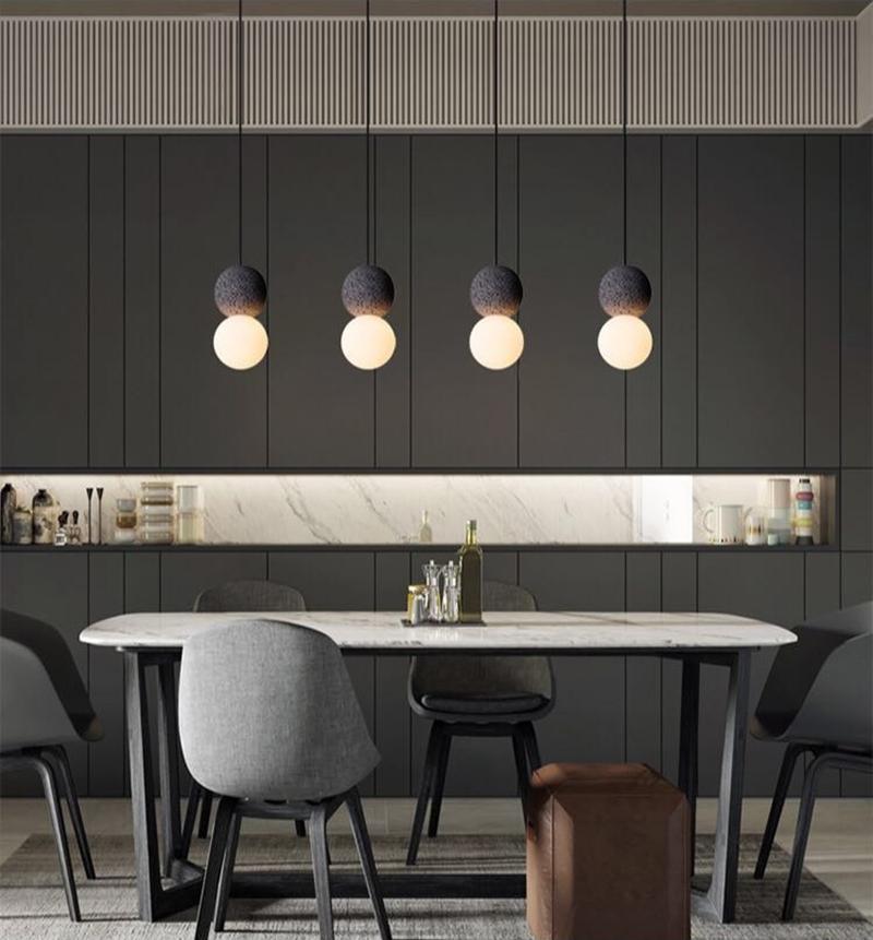 Joss Cement minimalistisch hanglamp