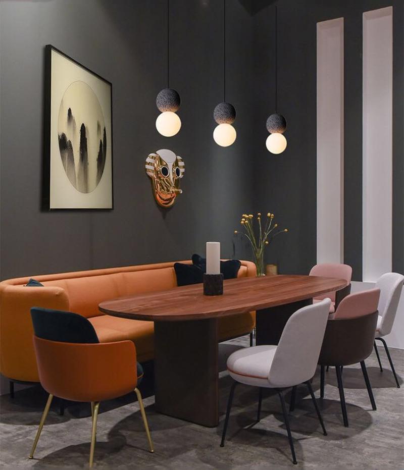Joss Cement minimalistisch hanglamp
