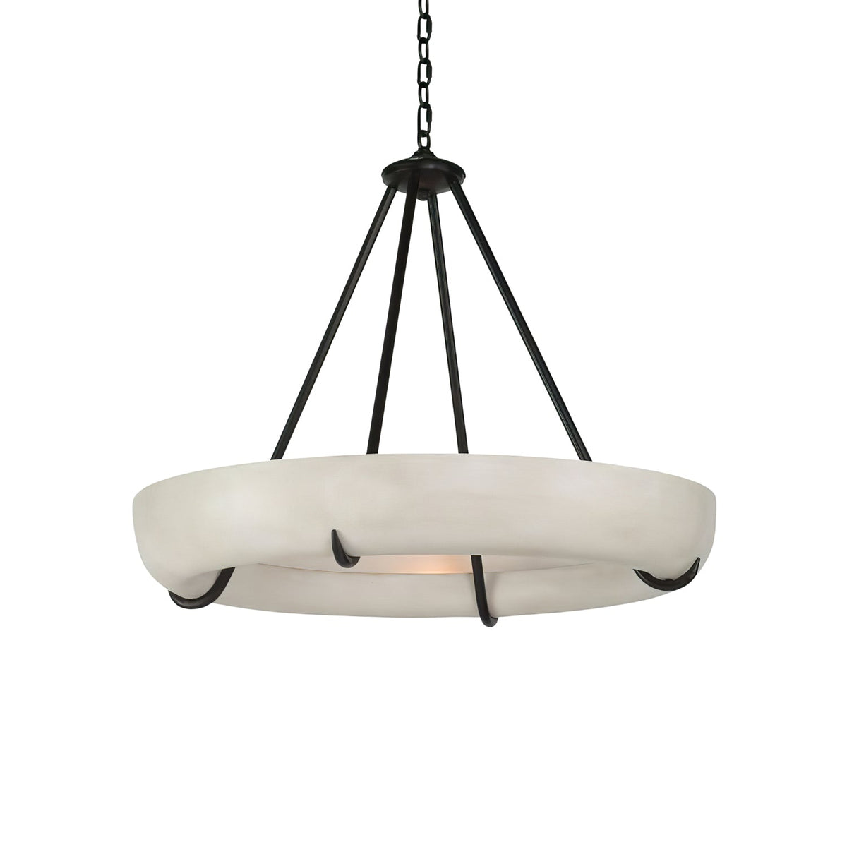 Daria Moderne hanglamp in albast