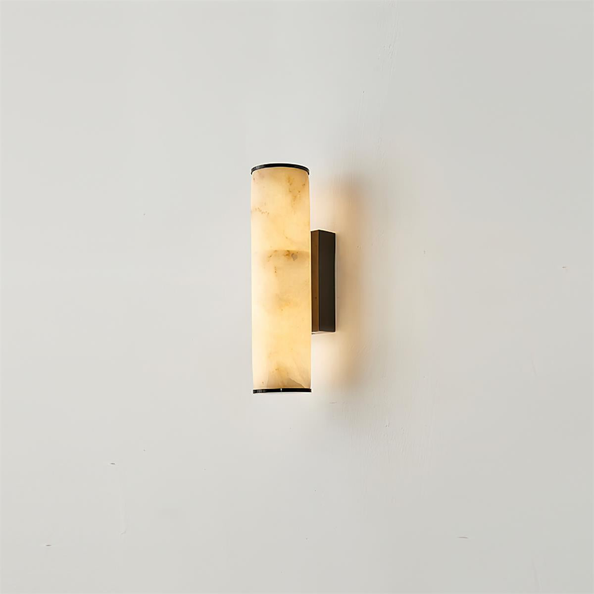 Albasten wandlamp
