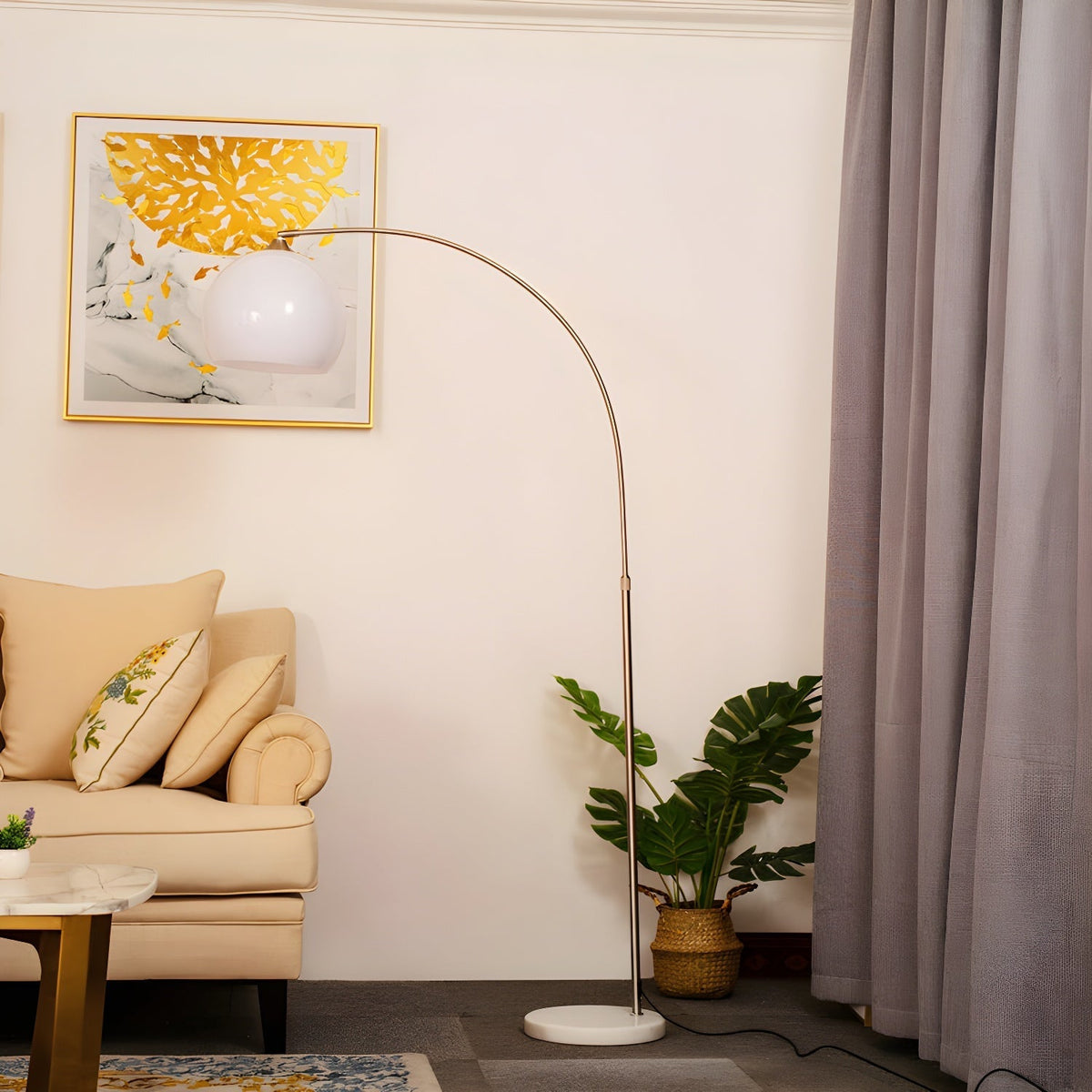 Revenq vloerlamp Orla Arch