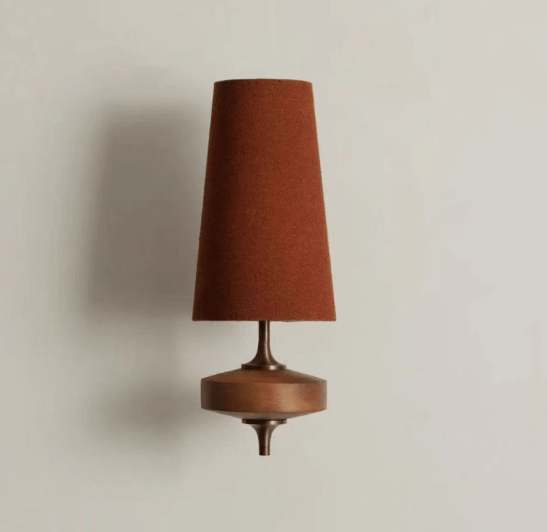Hestin Dubbele lampenkap Wandlamp