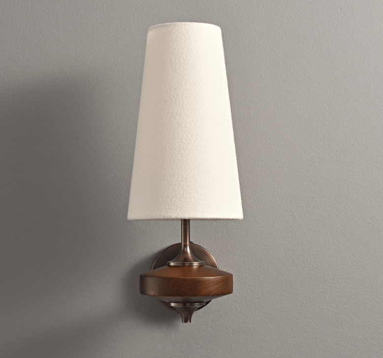 Hestin Dubbele lampenkap Wandlamp
