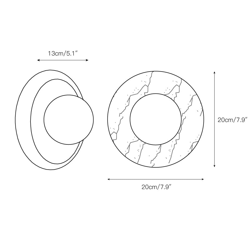 Alsorarae wandlamp