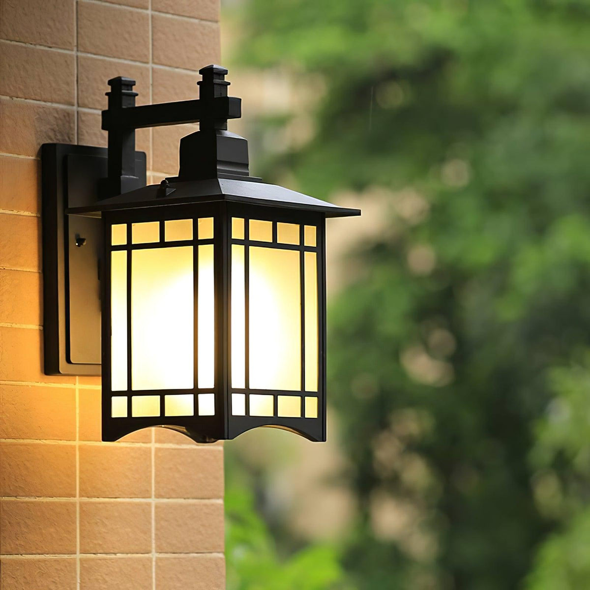 Lioruelle elegantie House glas buitenwandlamp