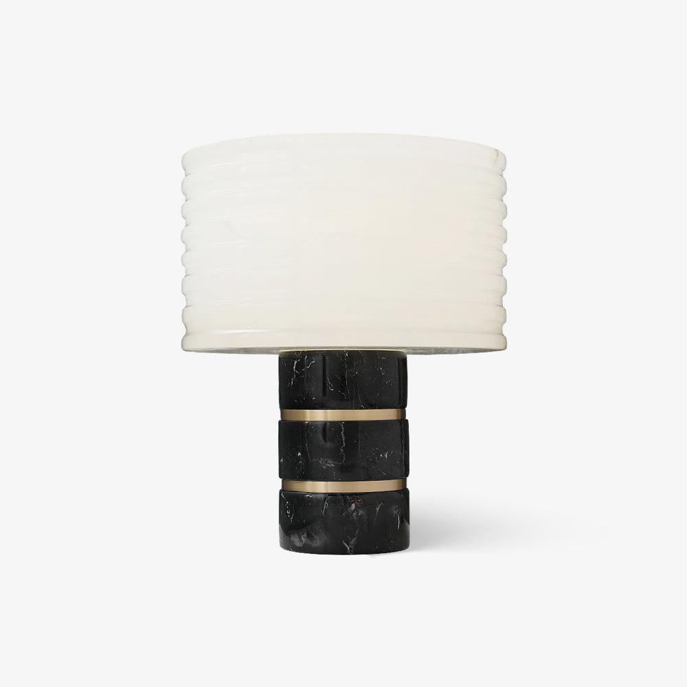 Elmarir geribde tafellamp van albast