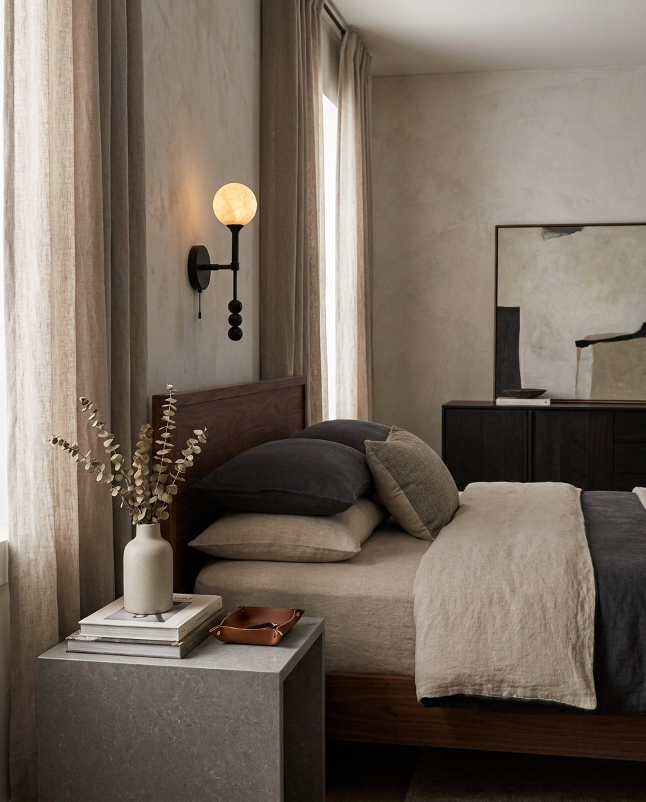 Valemont albast wandlamp