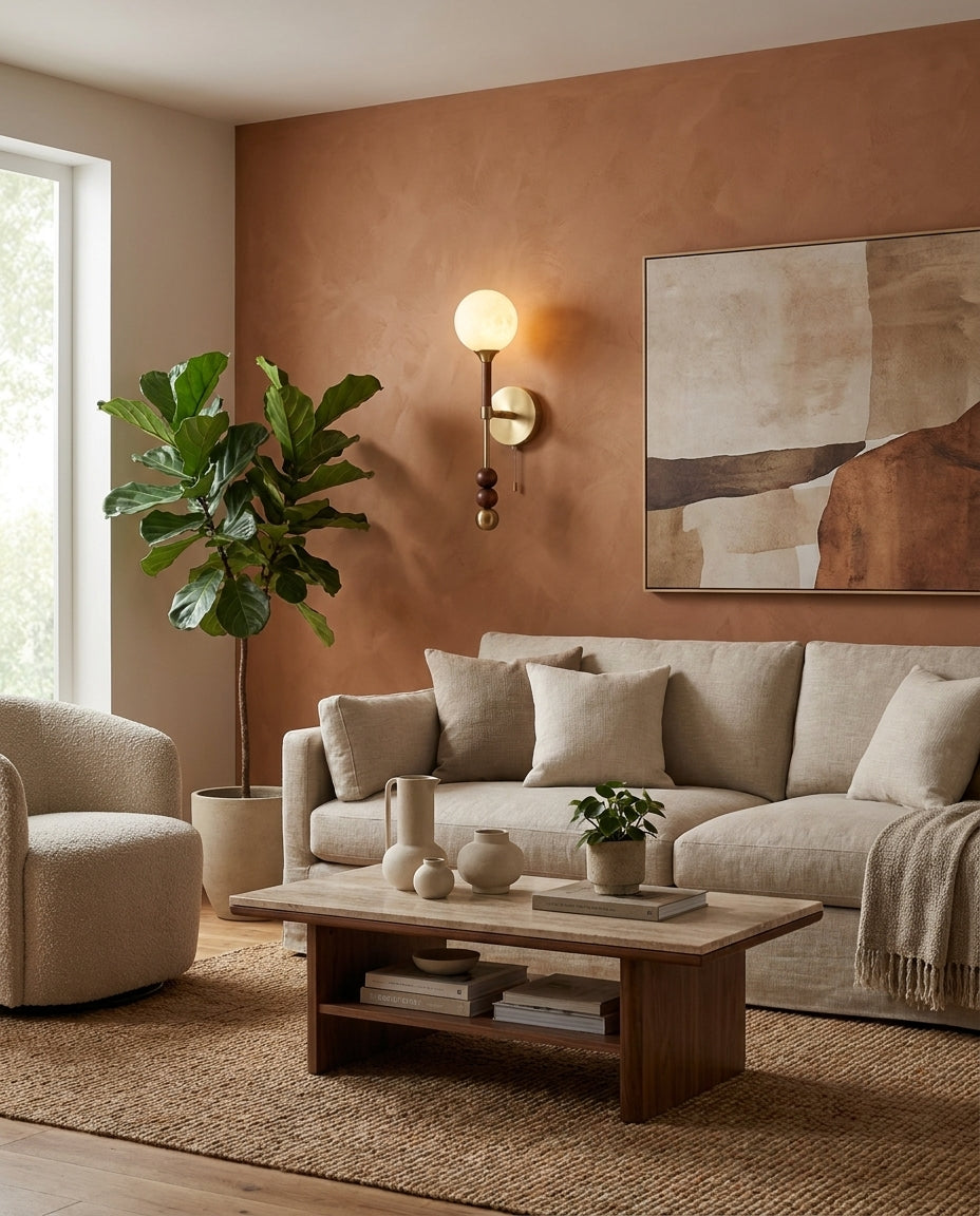 Valemont albast wandlamp