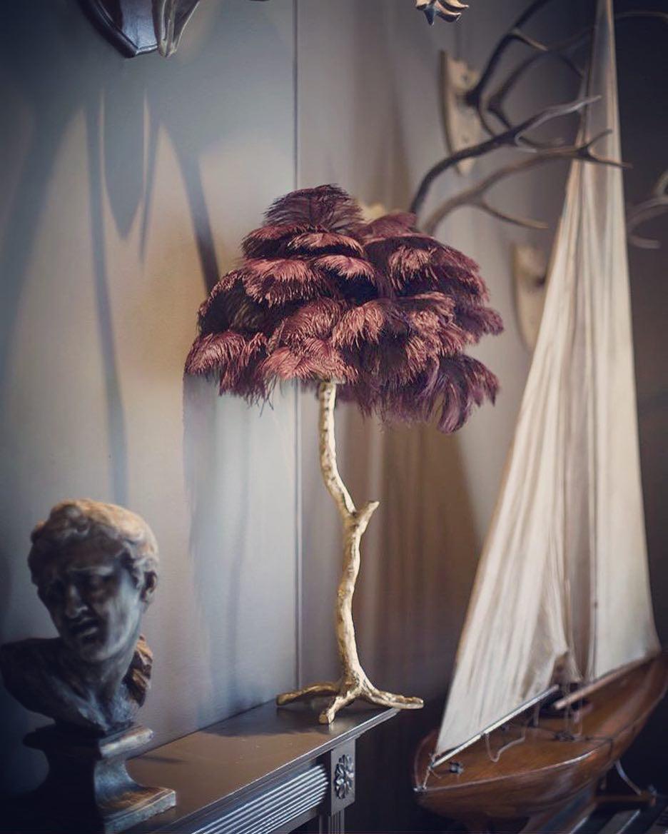 Ostrich tafellamp