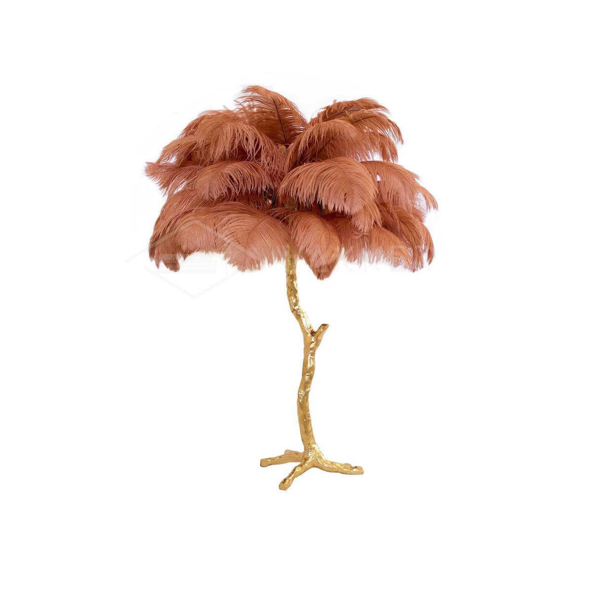 Ostrich tafellamp