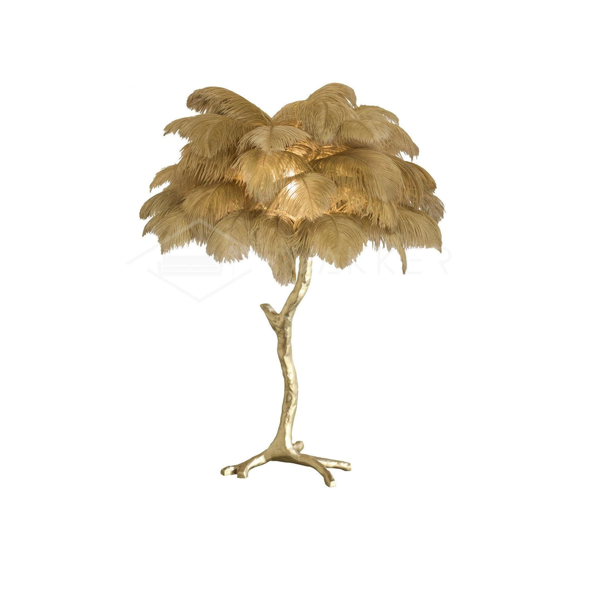 Ostrich tafellamp