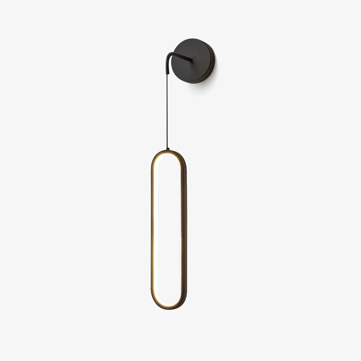 Solisenne Aven LED messing wandlamp