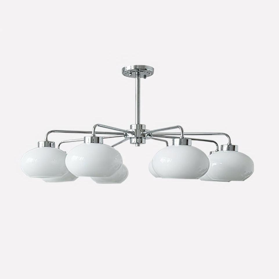 Liorenira Kroonluchter glas chroom Geometrisch Retro