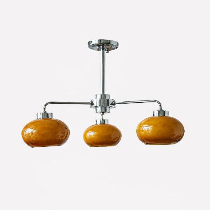 Liorenira Kroonluchter glas chroom Geometrisch Retro